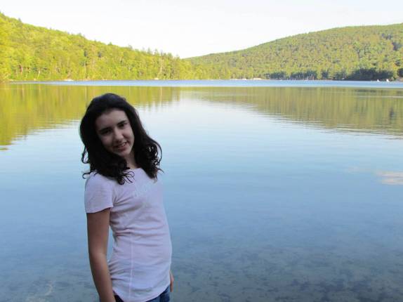 Admirando os belos lagos de New Hampshire, nos Estados Unidos